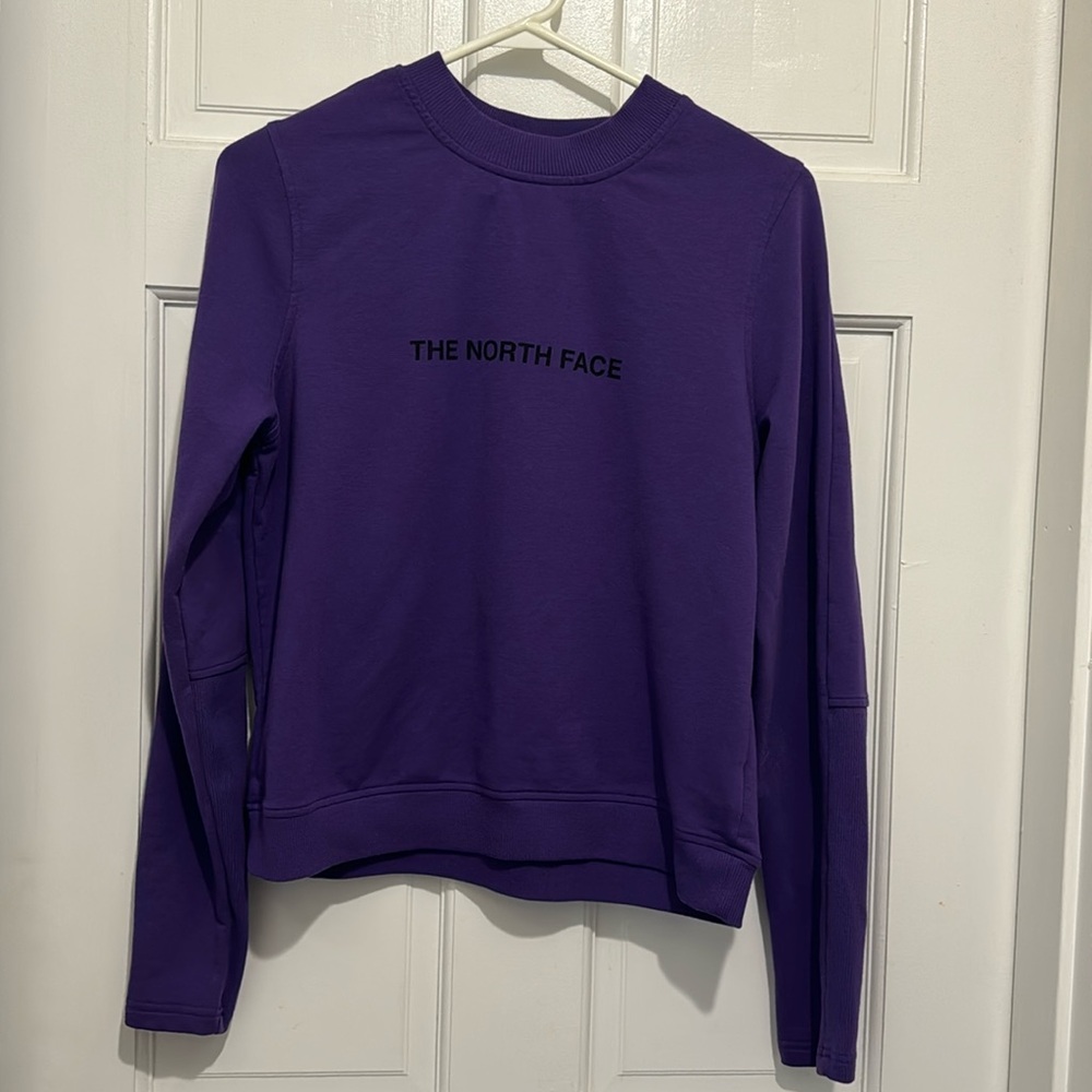EUC The North Face Purple Long Sleeve Shirt Size M